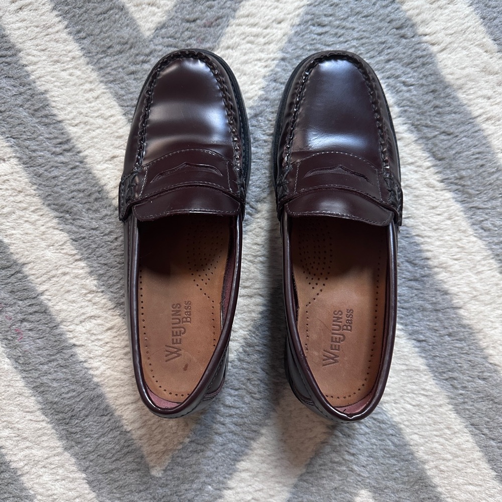 G.H. Bass Dark Brown Loafers